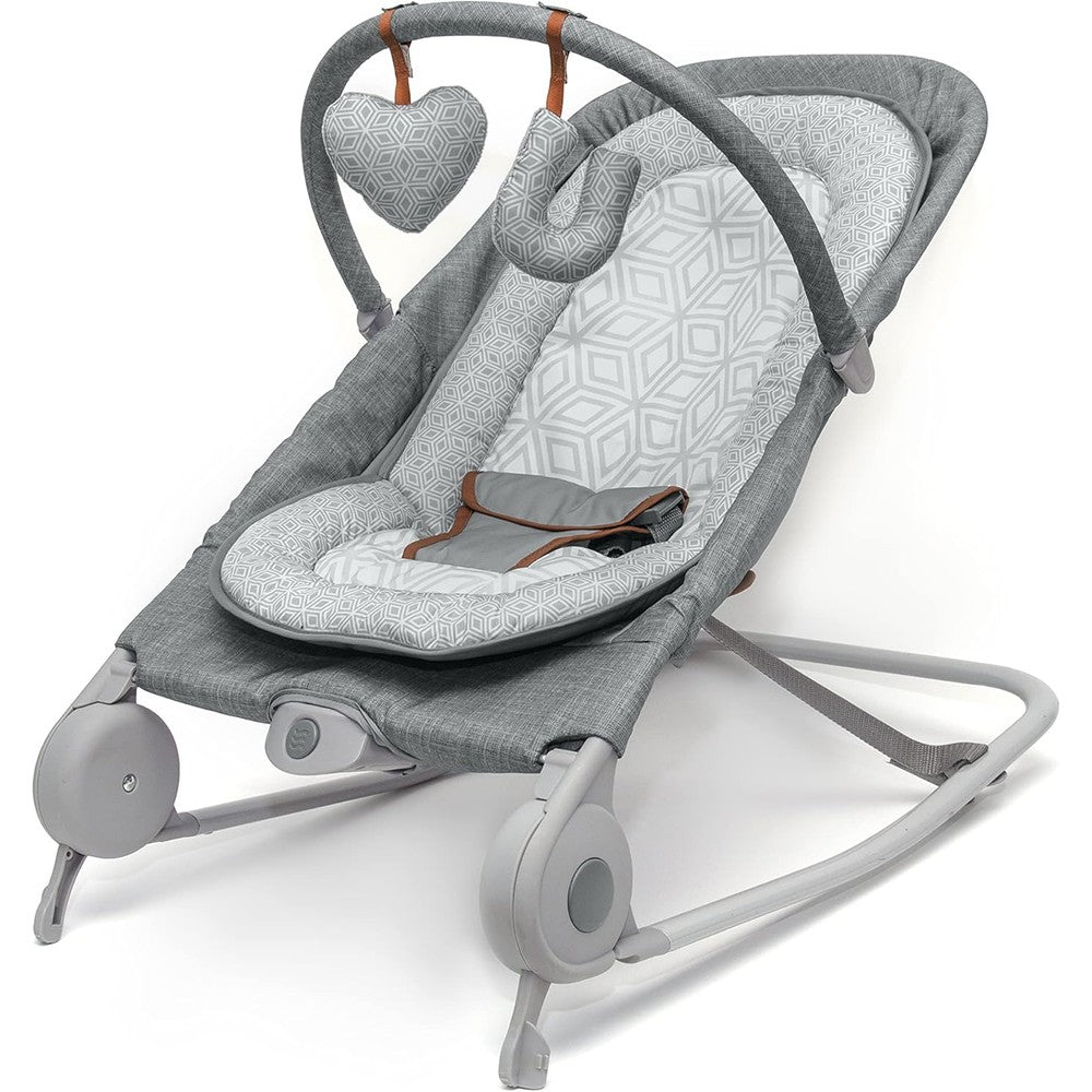 Summer by Ingenuity 2-in-1 Bouncer and Rocker Duo front view