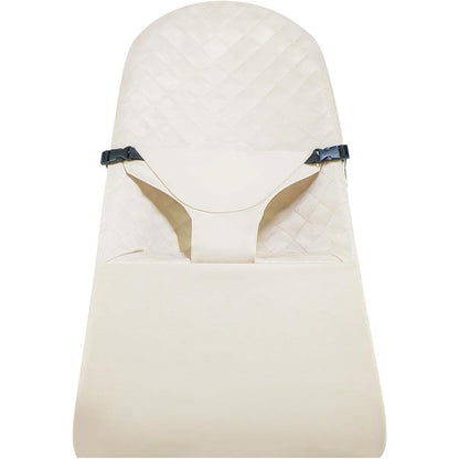 Pinseln fabric seat replacement cover for baby bouncer beige front view