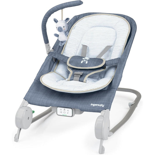 Ingenuity Happy Belly Rock-To-Bounce Massage Seat front view