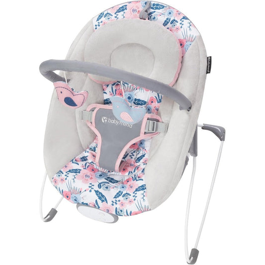Smart Steps Trend EZ Bouncer Bluebell front view infant seat