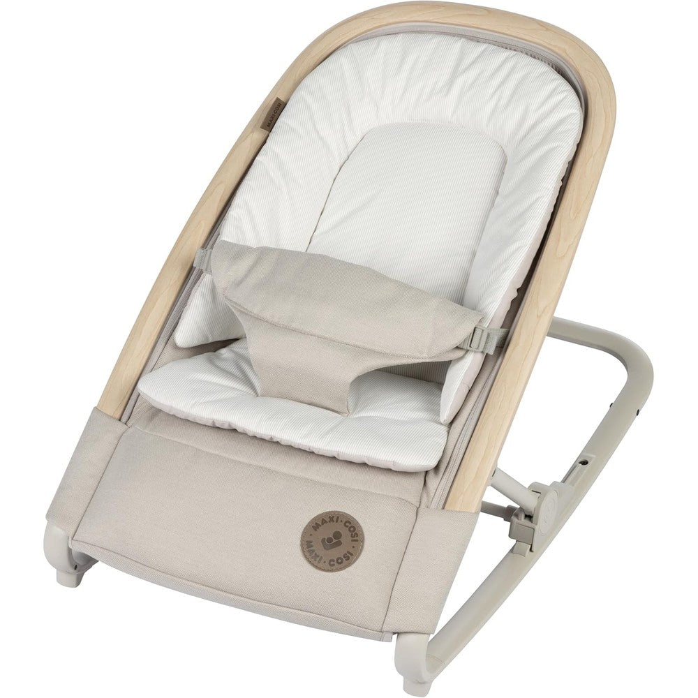 Maxi-Cosi Kori baby bouncer front view in Classic Oat