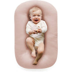 Vicorise baby lounger front view pink newborn