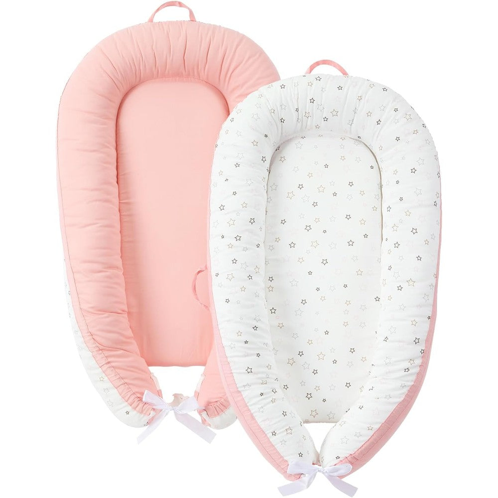 Jollito baby lounger front view for newborns