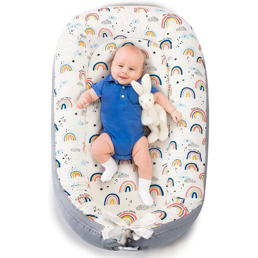 Aufona baby lounger nest front view for newborns