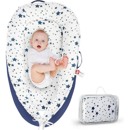 Teeaoe baby lounger front view for infant support
