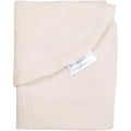 Snuggle Me baby lounger muslin curve cover front view in natural color