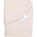 Snuggle Me baby lounger muslin curve cover front view in natural color