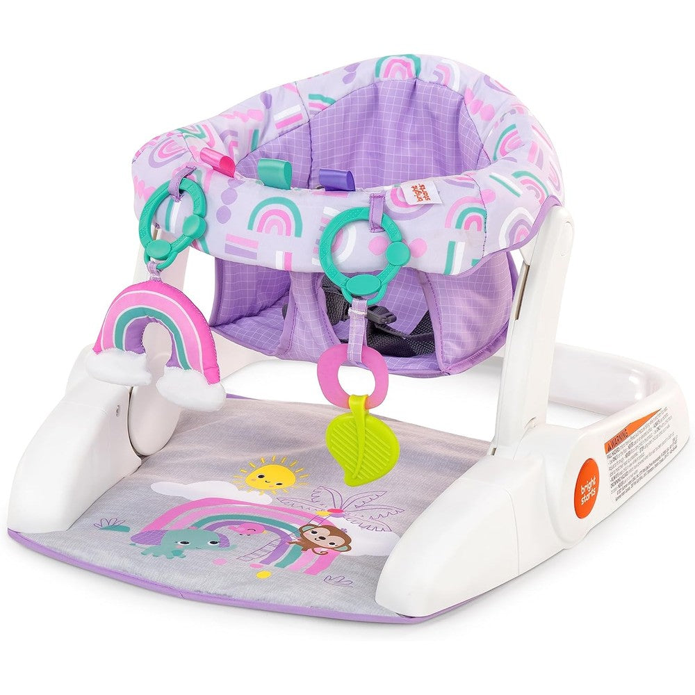 Bright Starts Learn-to-Sit 2-Position Baby Floor Seat front view