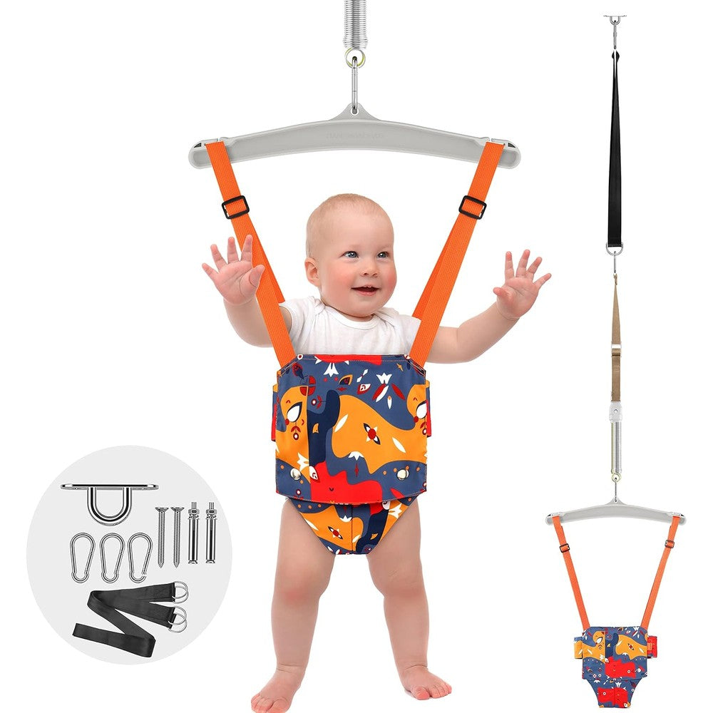 Tubagou baby jumper with ceiling hook front view