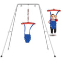 Wubookyi 2-in-1 baby jumper with stand front view