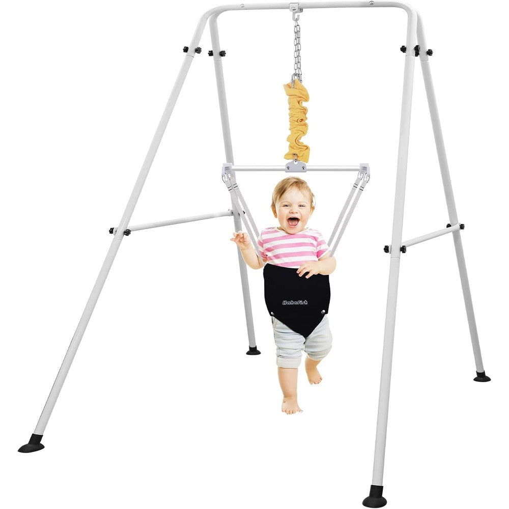 Abdtech baby jumper with stand front view