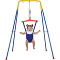 Bighaki808 baby jumper and swing set front view with stand
