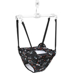 Cowiewie door jumper front view active infant bouncer