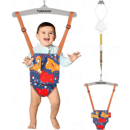 Tubagou adjustable baby door jumper front view
