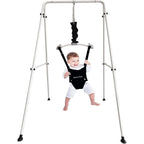 Hi Suyi baby door jumper and bouncer front view with stand