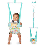 Infantino 2-In-1 Music And Lights Fox Doorway Jumper front view activity center