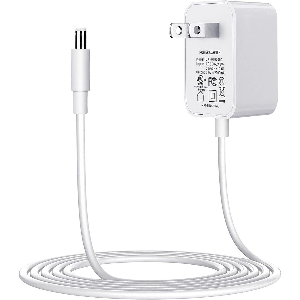 Smays replacement power cord front view for Graco baby swings