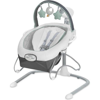 Graco Soothe 'N Sway LX portable baby swing front view