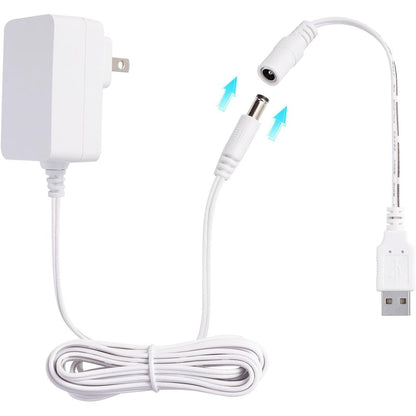Csdwell baby swing power cord usb charger front view