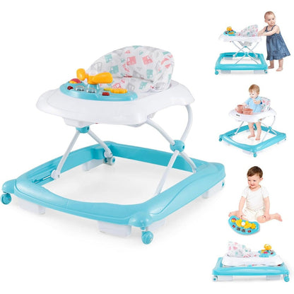 Baby Joy 4-in-1 foldable baby walker front view