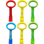 Zhongyifan baby playpen pull up rings front view
