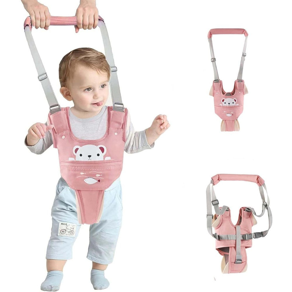 Ocanoiy Kiyumi baby walking harness front view pink color