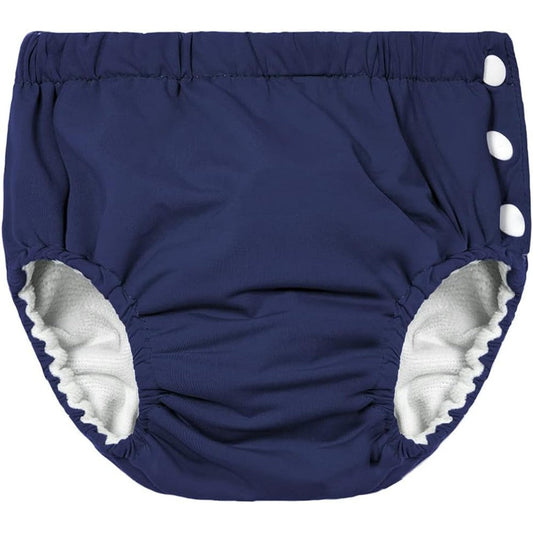 Century Star reusable swim diaper navy blue front view