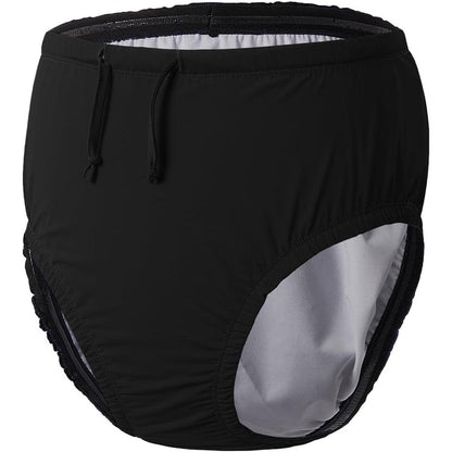 Codida youth special needs reusable swim diaper black front view