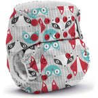Kanga Care Rumparooz G3 pocket diaper Clyde fox print front view