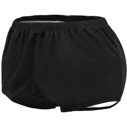 Lfdavp adult waterproof diaper cover black front view