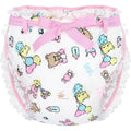 Littleforbig Silky Adult Ribbon Omutsu Diaper Wrap Cover front view