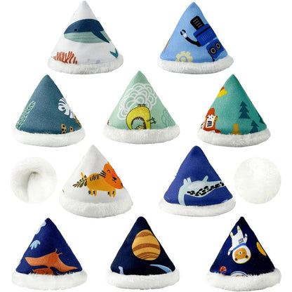 Bisenkid Coral Velvet Pee Covers front view for baby boys