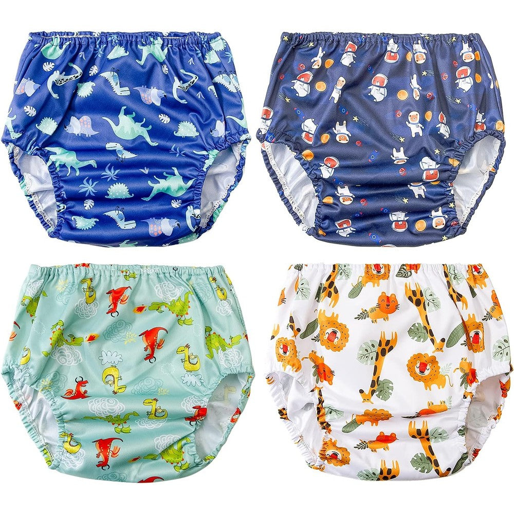 Bisenkid waterproof diaper cover front view for 3T toddlers