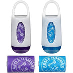 Munchkin Arm And Hammer Diaper Bag Dispenser front view on stroller