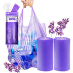 Dergik large adult diaper disposal bags front view roll packaging
