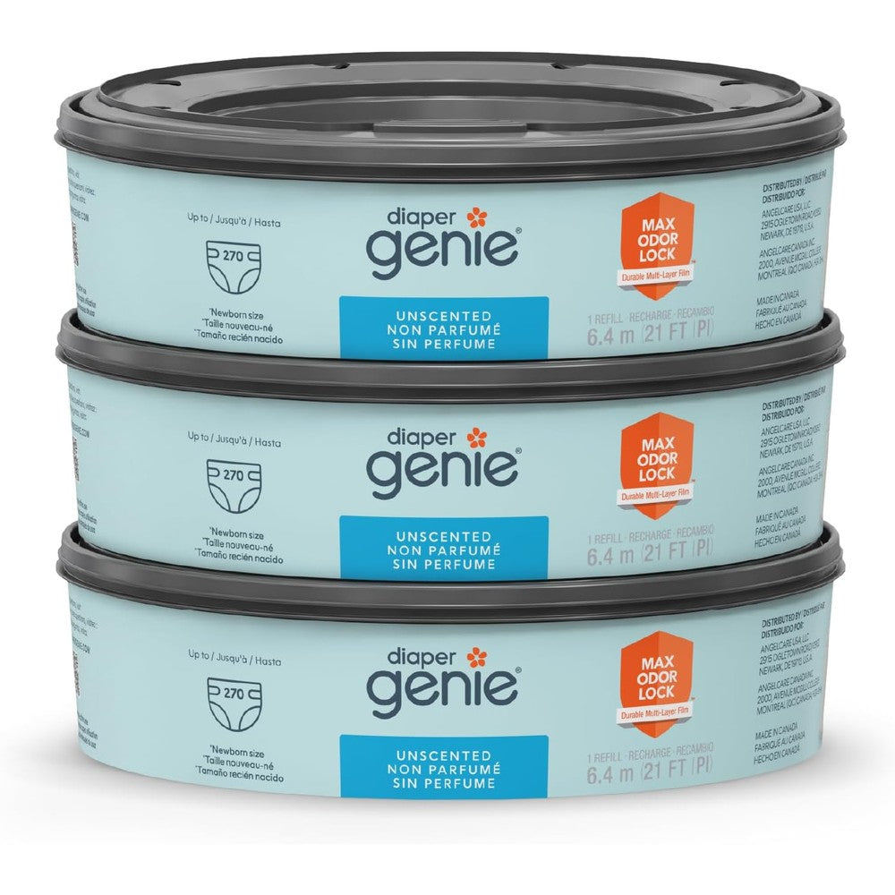 Diaper Genie refill bags front view packaging