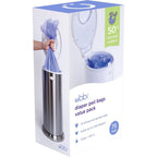 Ubbi Diaper Pail Plastic Bags front view packaging