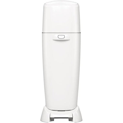 Diaper Genie Complete Diaper Pail White front view for nursery