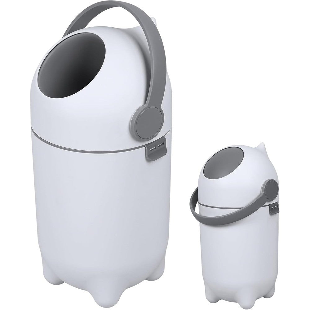 Toilmua Buba Toys 15L airtight diaper pail front view nursery trash can