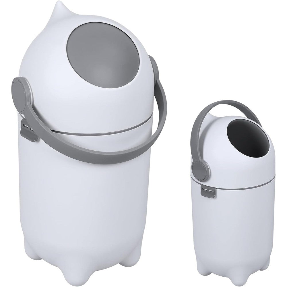 Besufy durable diaper pail front view nursery trash can