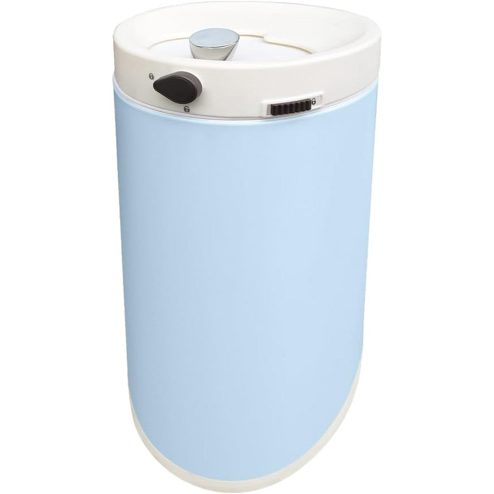 JM Yipeng stainless steel diaper pail front view nursery trash can