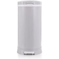 Bubula Premium Steel Diaper Waste Pail Gray front view