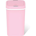 Delletir 15 Liter Smart Diaper Pail front view in baby pink