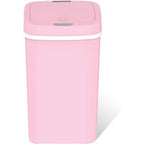 Delletir 15 Liter Smart Diaper Pail front view in baby pink
