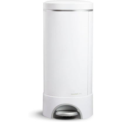 Munchkin UV Diaper Pail front view for nursery