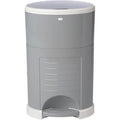 Dekor Eko Plus hands free diaper pail gray front view