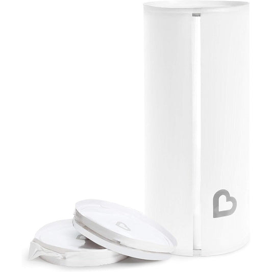 Munchkin Toss Portable Disposable Diaper Pail 3 Pack front view