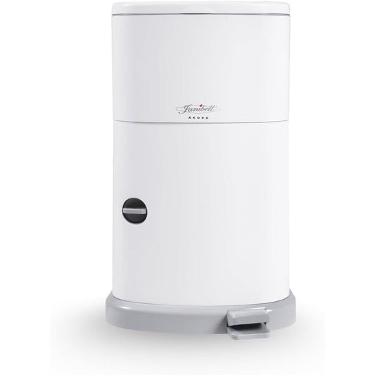 Janibell Akord Slim Adult Diaper Pail front view for home use