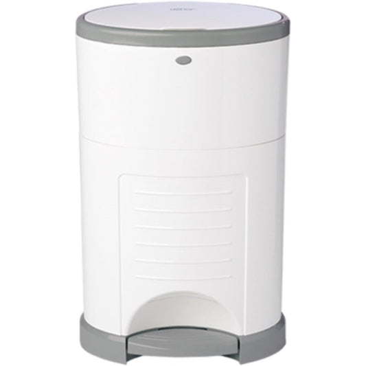 Dekor Eko Classic Diaper Pail in White front view