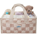 Tiny Marvels water repellent diaper caddy organizer front view
